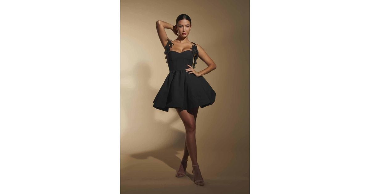 white christmas dresses Luca Set Black Stripe main image 0