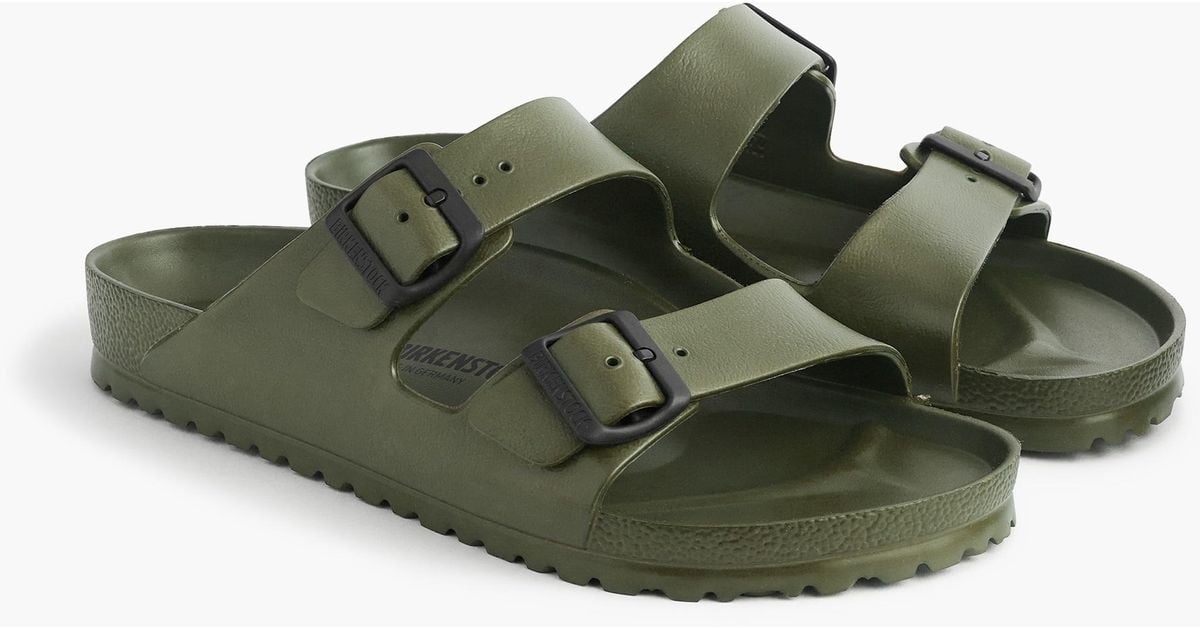 olive green birkenstock sandals