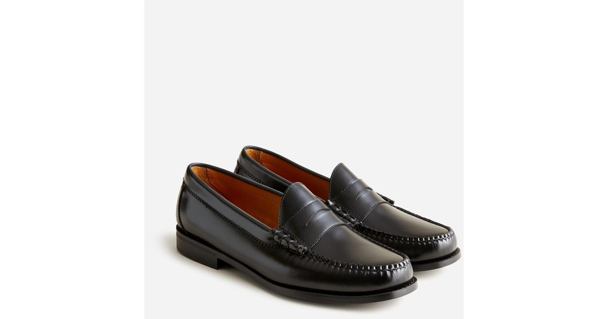 J.Crew Camden Loafers In Leather in Black for Men Lyst