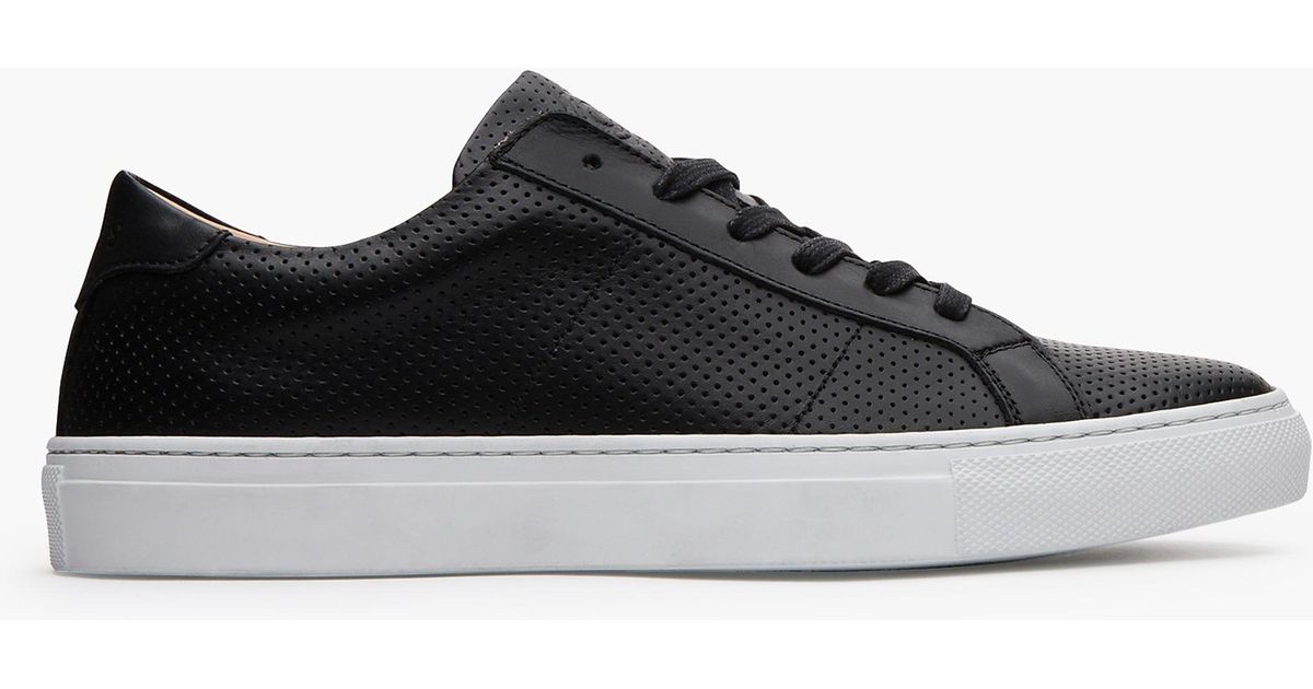 talisa perforated sneaker wedge