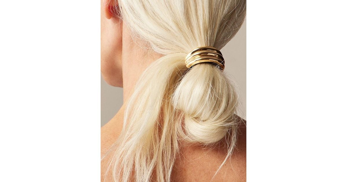 J. Crew Gold Metal  Hair Tie J.Crew Gold Hair Accessories for Women | Mercari main image 4