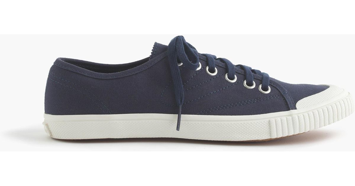 J.Crew Women's Tretorn Canvas T56 Sneakers in Navy (Blue) - Lyst