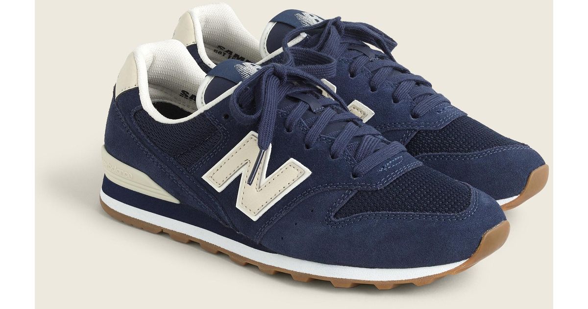New Balance ® X J.crew 996 Sneakers In Suede in Blue | Lyst