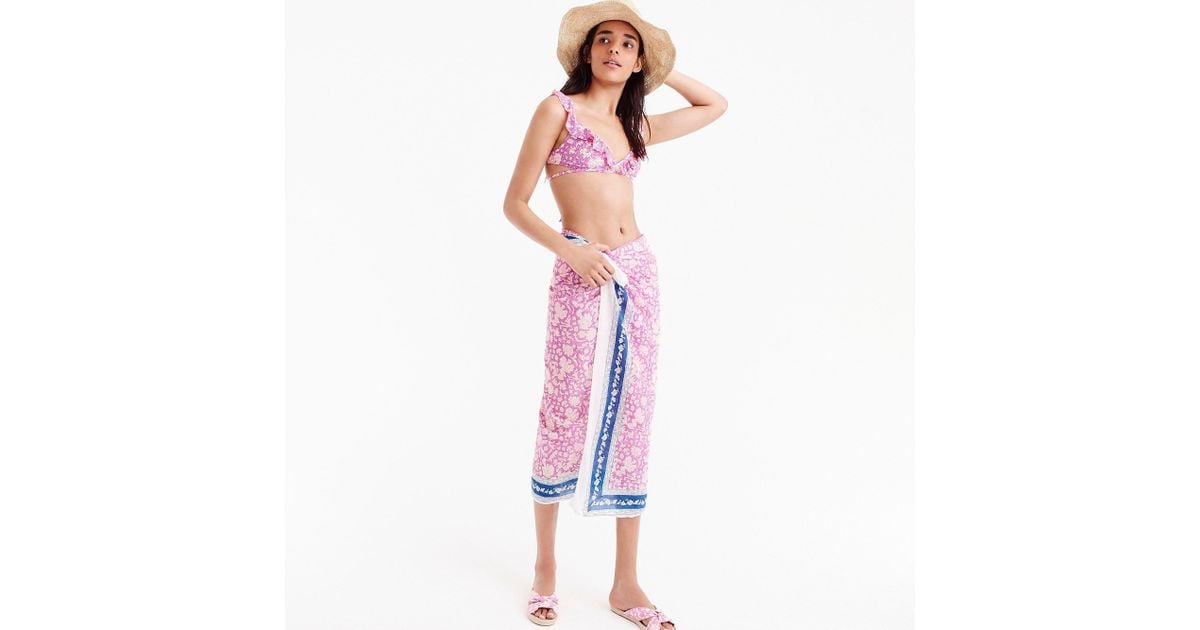 j crew sarong