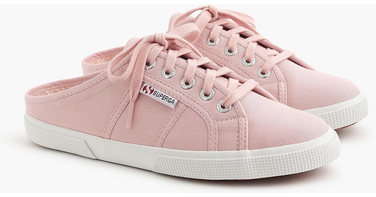 superga backless shoes