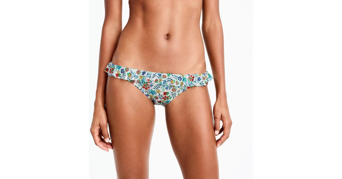 ruffle hipster bikini bottom