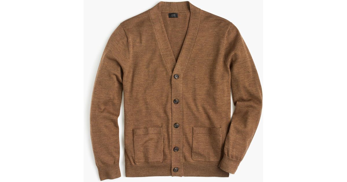 mens merino wool cardigan sweater