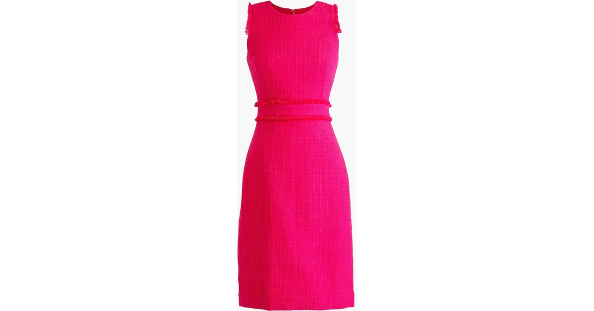 fuchsia sheath dress