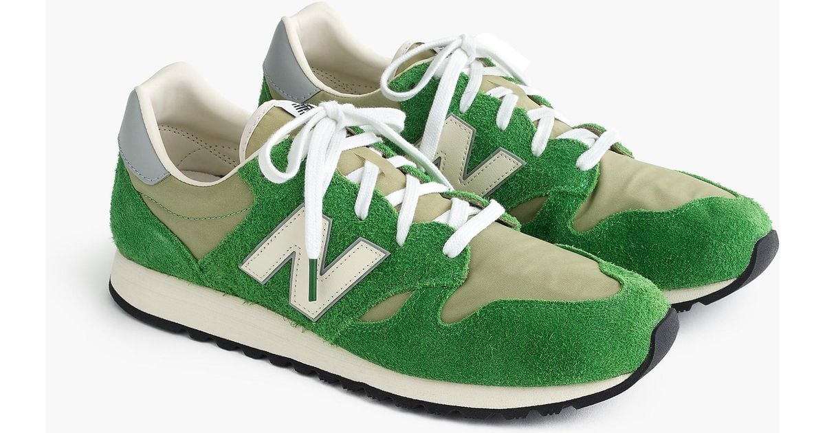 green suede new balance