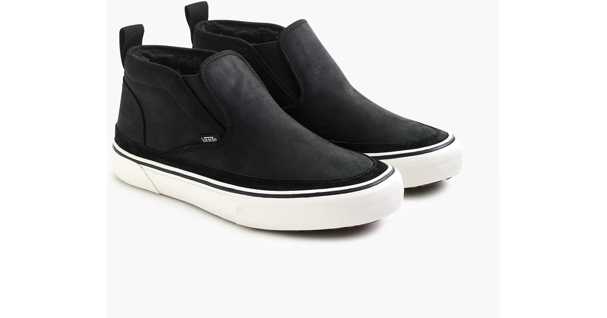 vans slip on mid mte