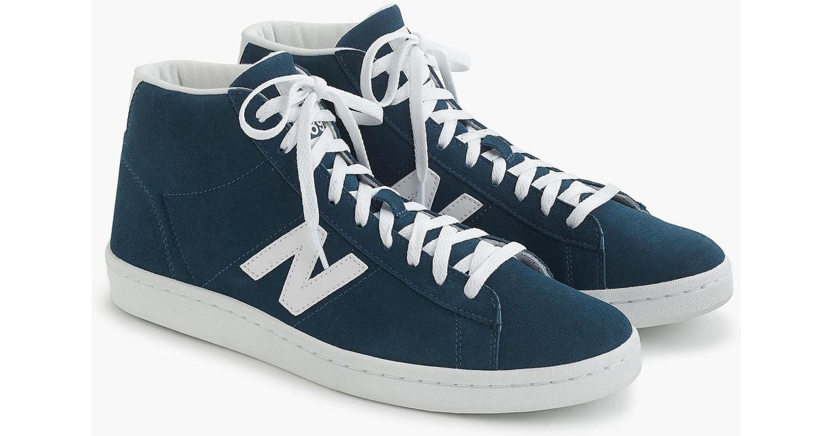 new balance suede high top