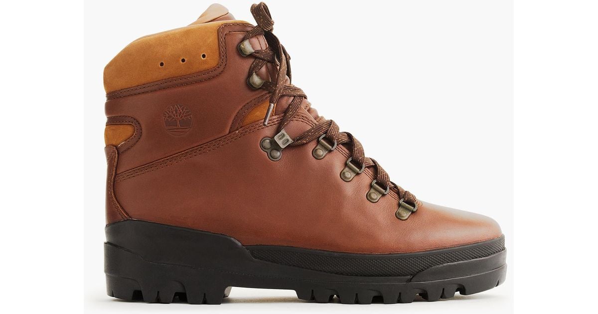 timberland leather hiking boots