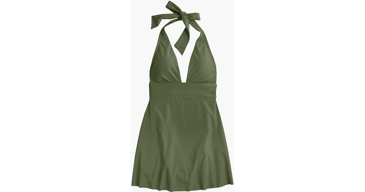j crew swim dress