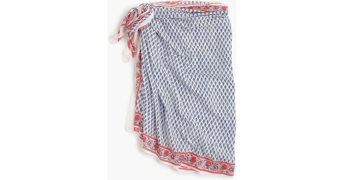 j crew sarong