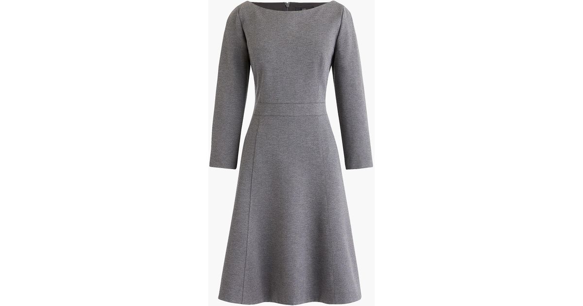 j crew fit and flare dress