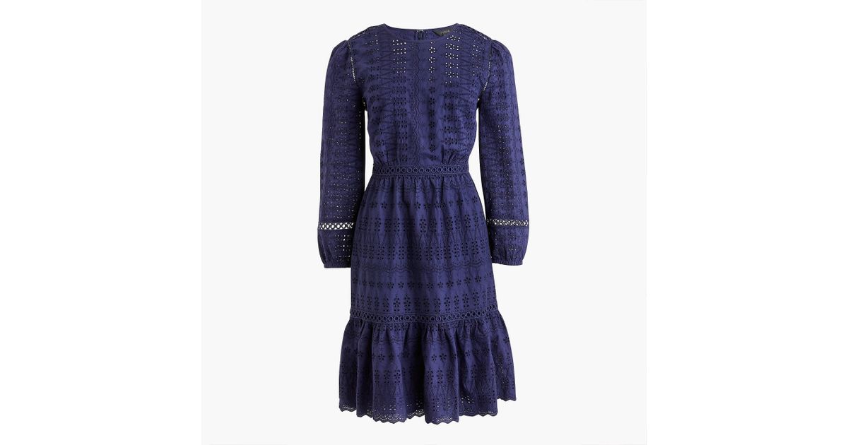 petite eyelet dress