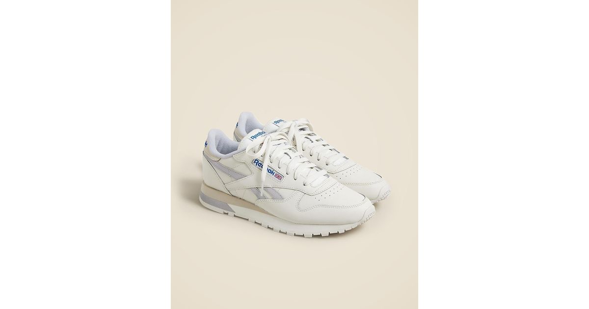 J.Crew Reebok Trophy Room Sneakers in White | Lyst