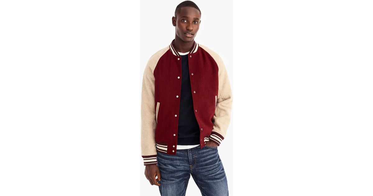 j crew letterman jacket