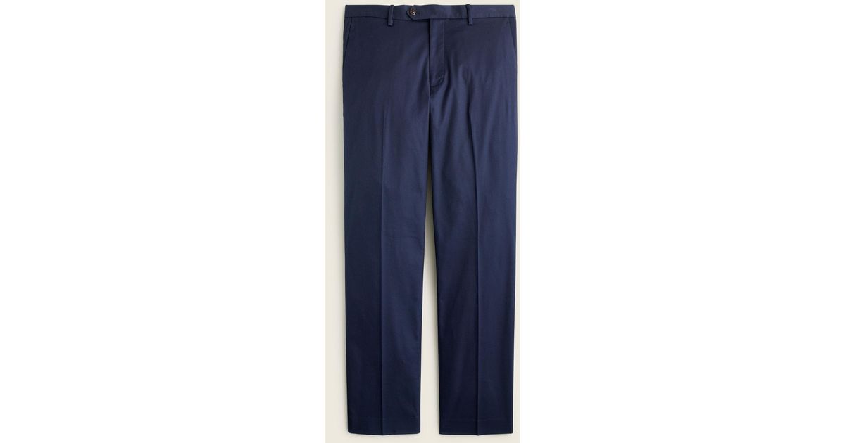 J.Crew: Bowery Dress Pant In Stretch Chino For Men