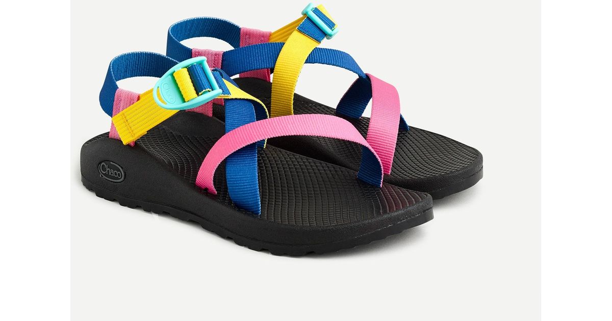Chaco ® X J.crew Z1 Classic Sandals in Blue | Lyst
