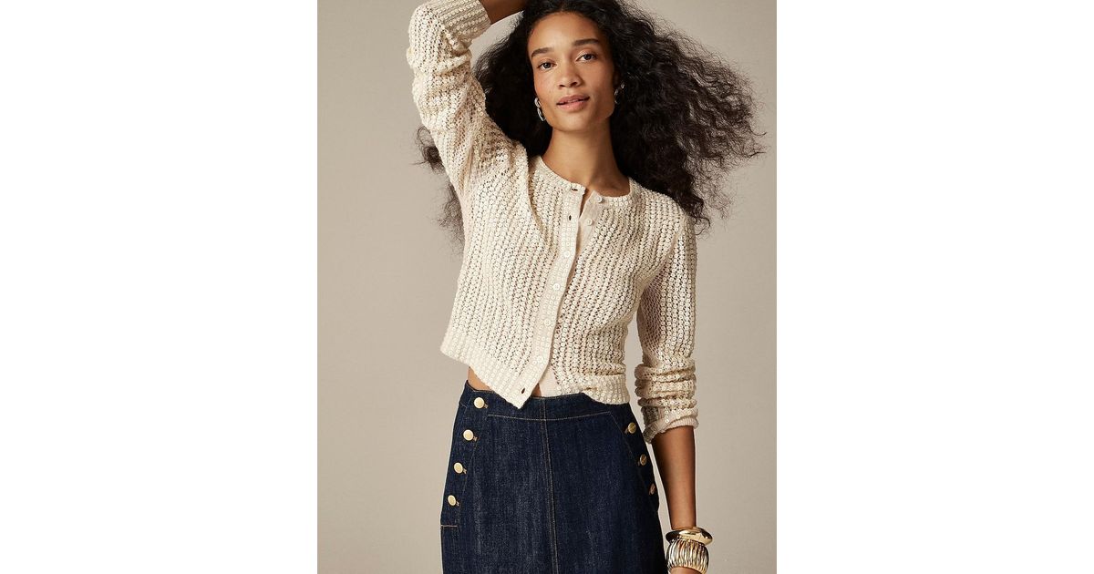 J crew sequin cardigan hotsell