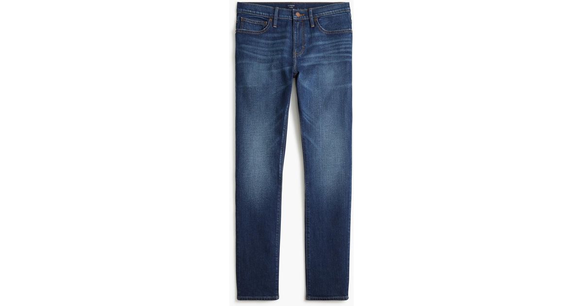 J.Crew Cotton Slim-fit Grey Jean In Signature Flex in Dark (Blue) for ...