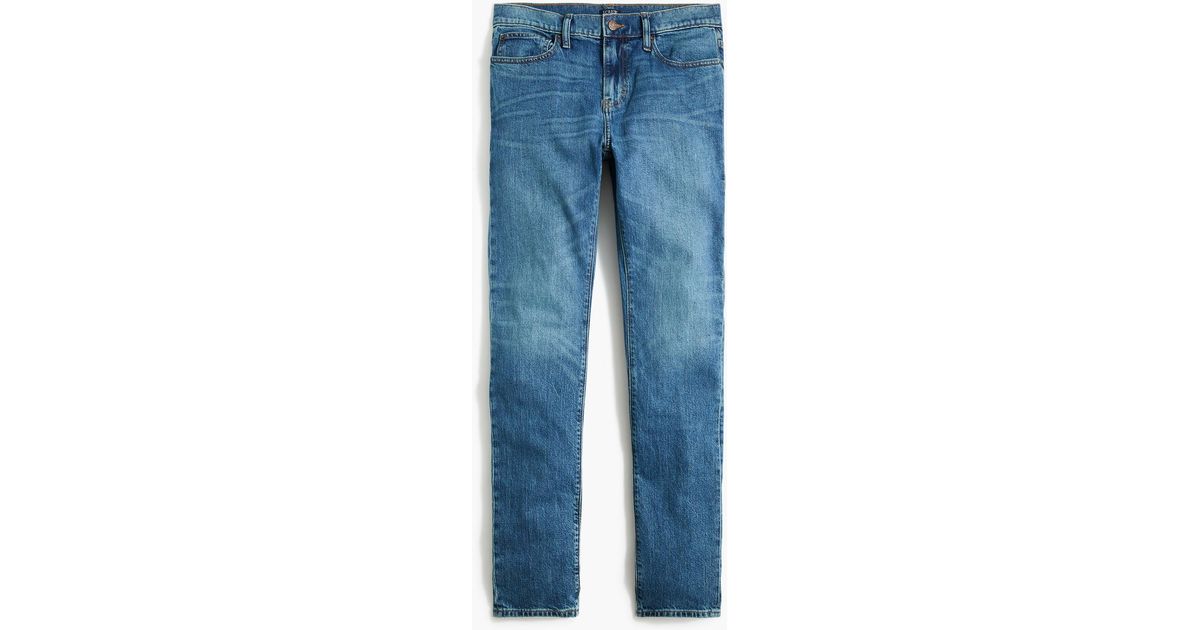 J.Crew Cotton Slimfit Flex Jean in Blue for Men Lyst