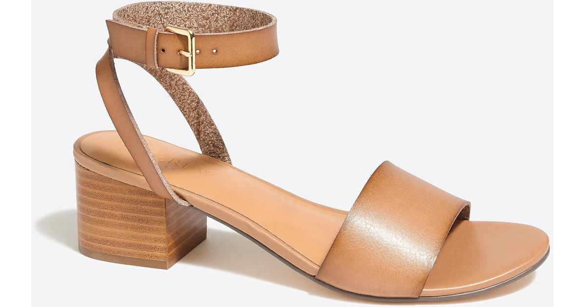 J crew store suede sandals