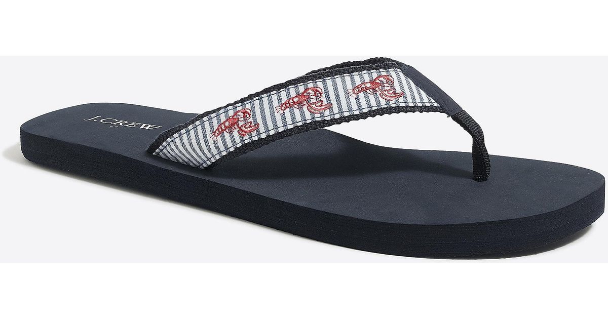 lobster flip flops
