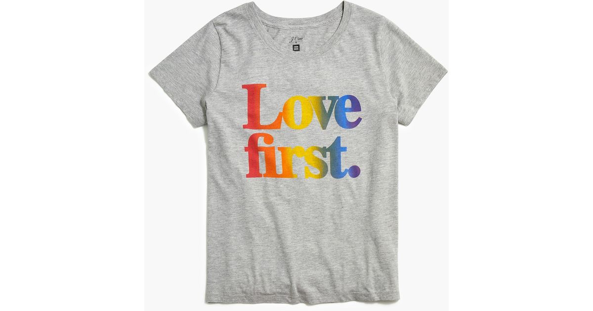 j crew love tee