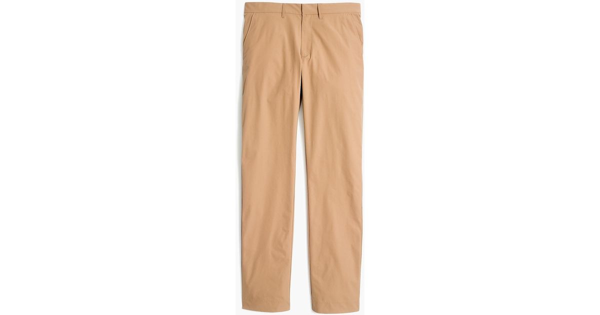 J.Crew Thompson Tech Pant in Khaki (Natural) for Men Lyst