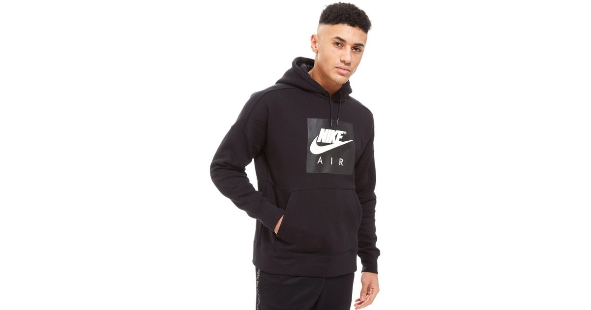 nike air overhead colourblock hoodie