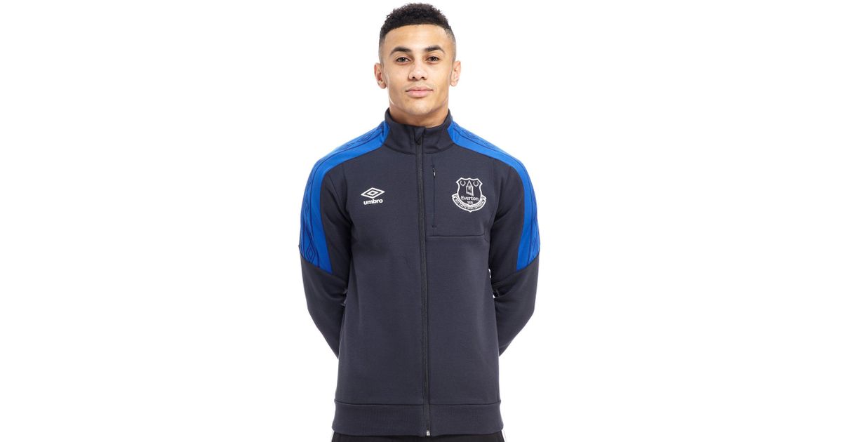 Umbro Everton Fc Track Top in Blue for Men - Lyst