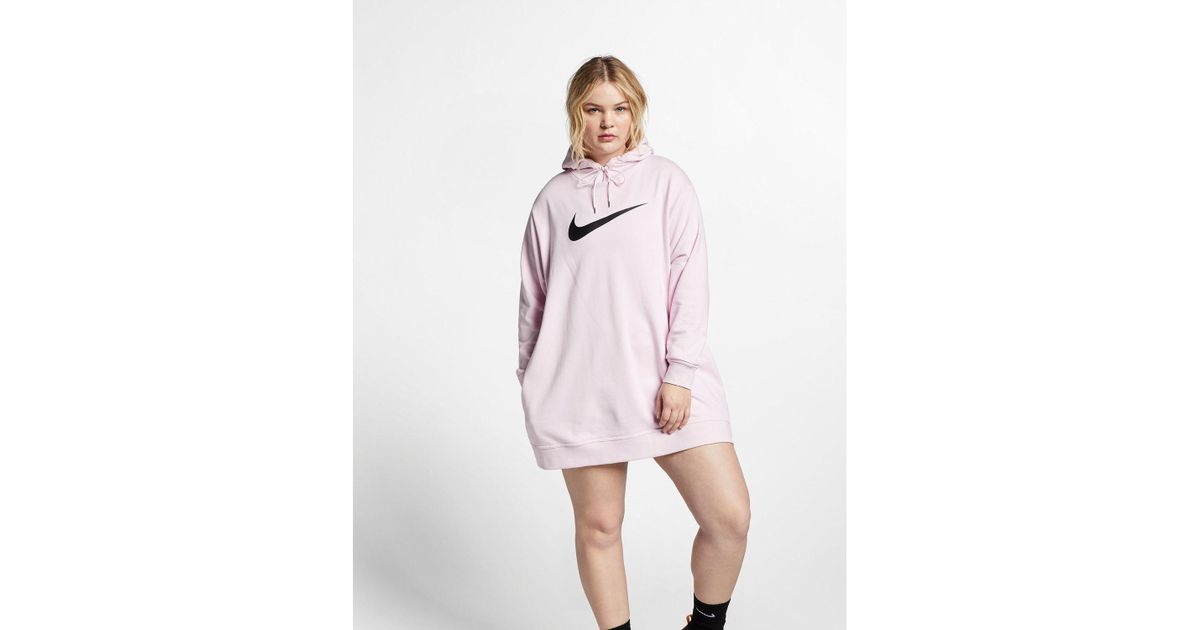 nike pink swoosh hoodie dress nike pink swoosh hoodie dress
