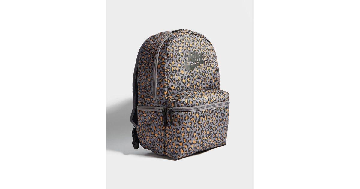 nike heritage animal print backpack