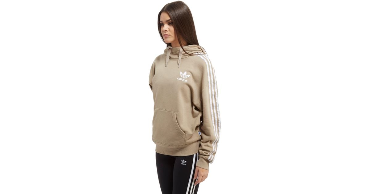 khaki adidas hoodie womens