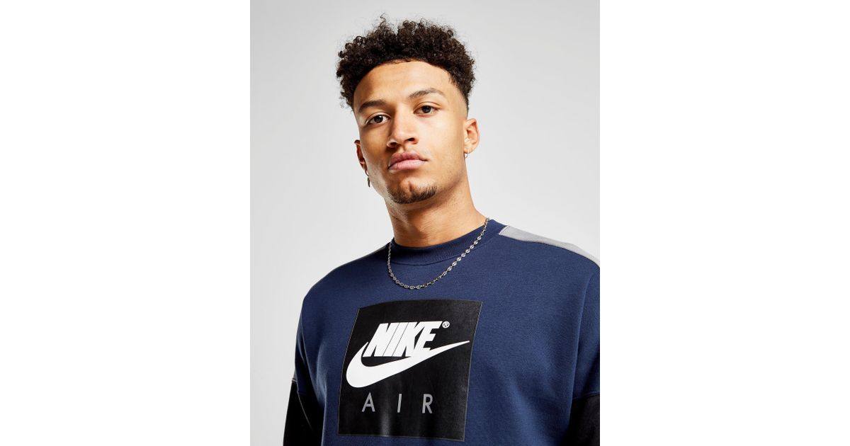 nike air fleece crew sweatshirt