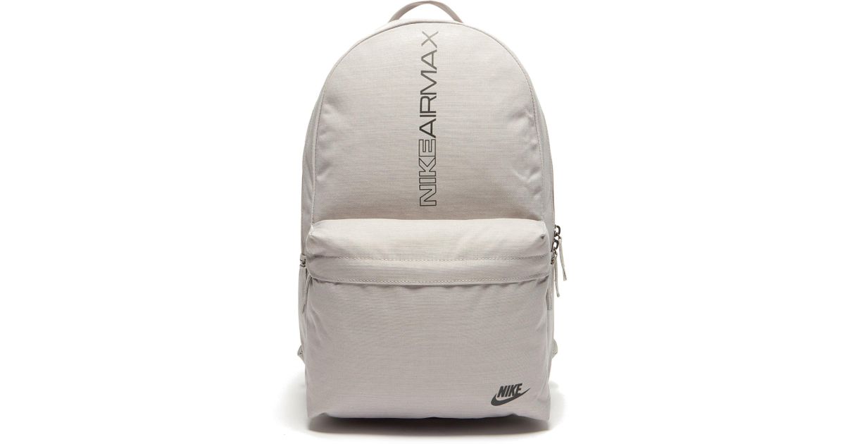 nike air max backpack grey