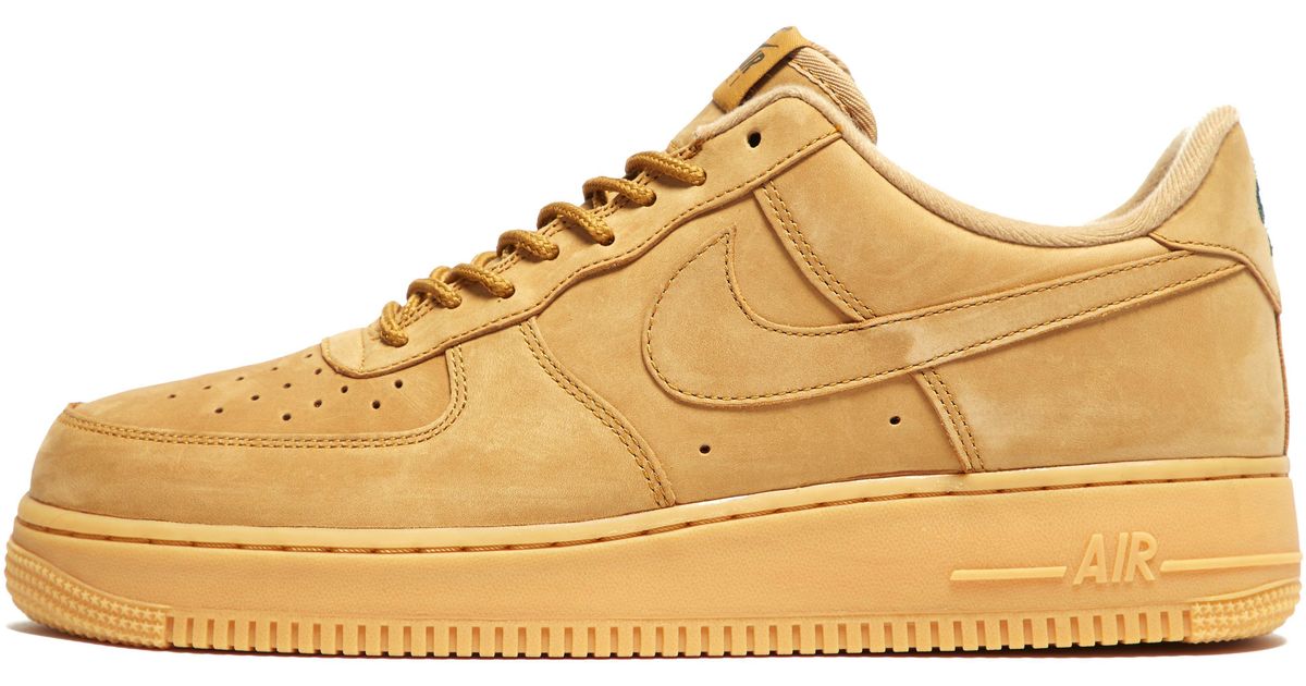 Nike Leather Air Force 1 Lv8 Flax for 