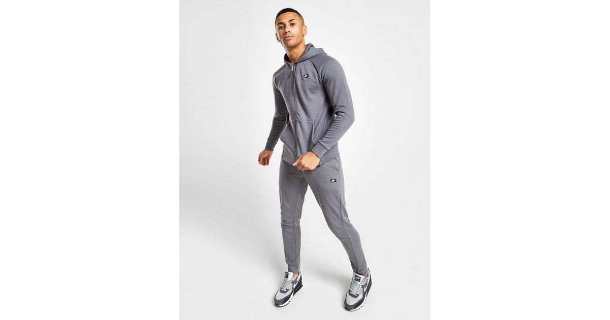 nike optic fleece jogging bottoms mens