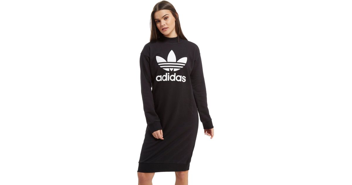 adidas high neck trefoil dress