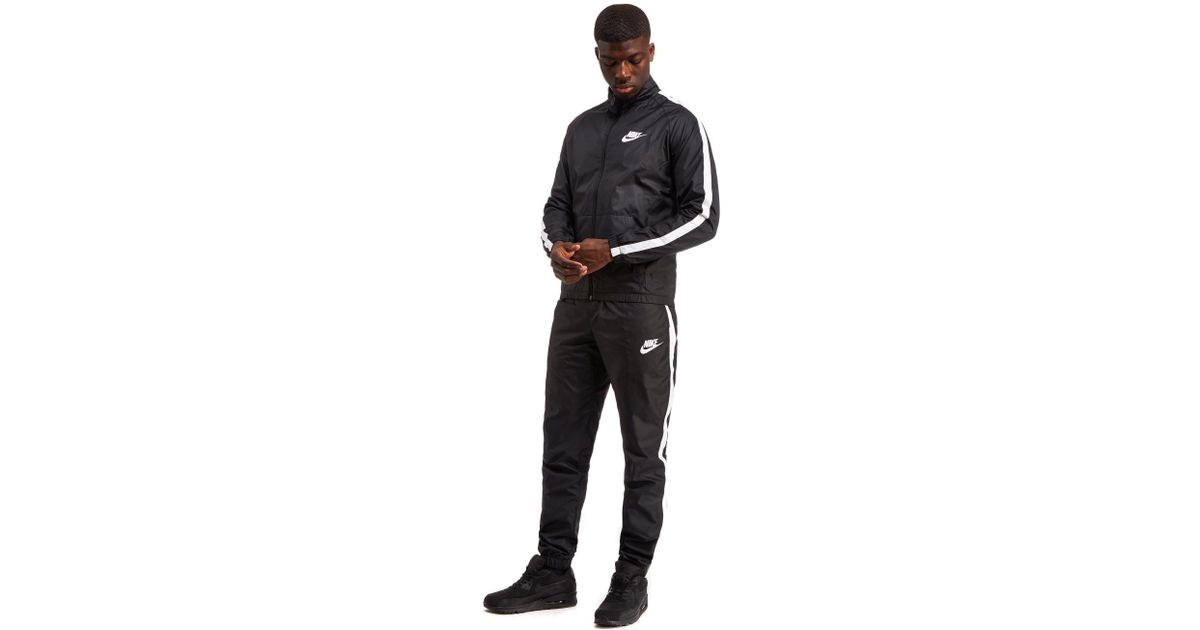 woven track suit