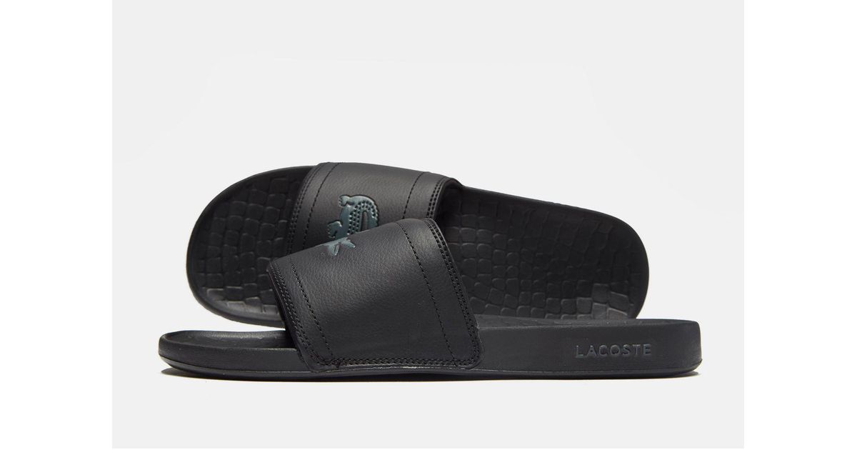 jd sports lacoste slides