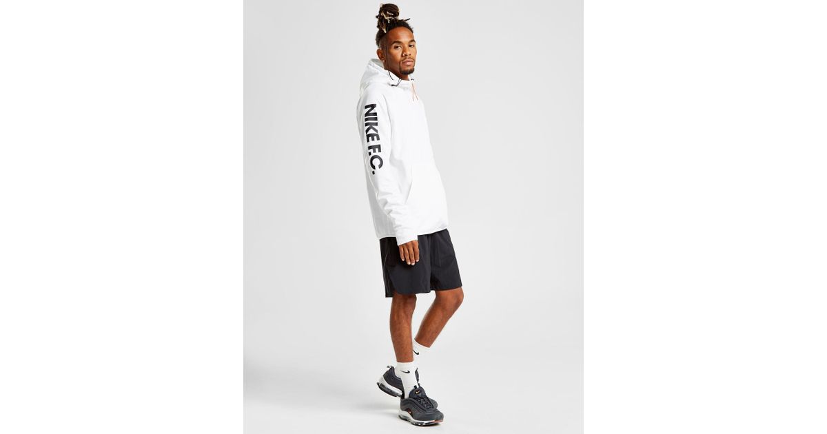 nike fc white hoodie