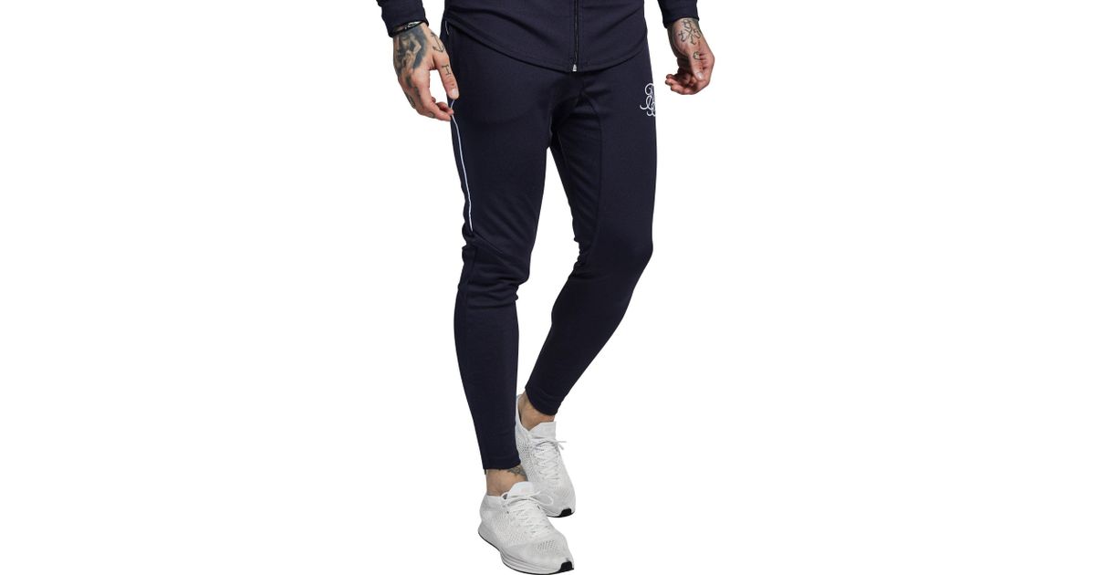 siksilk zonal track pants black