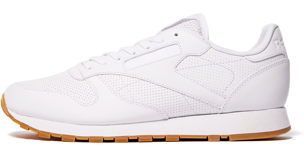reebok classic leather perforated