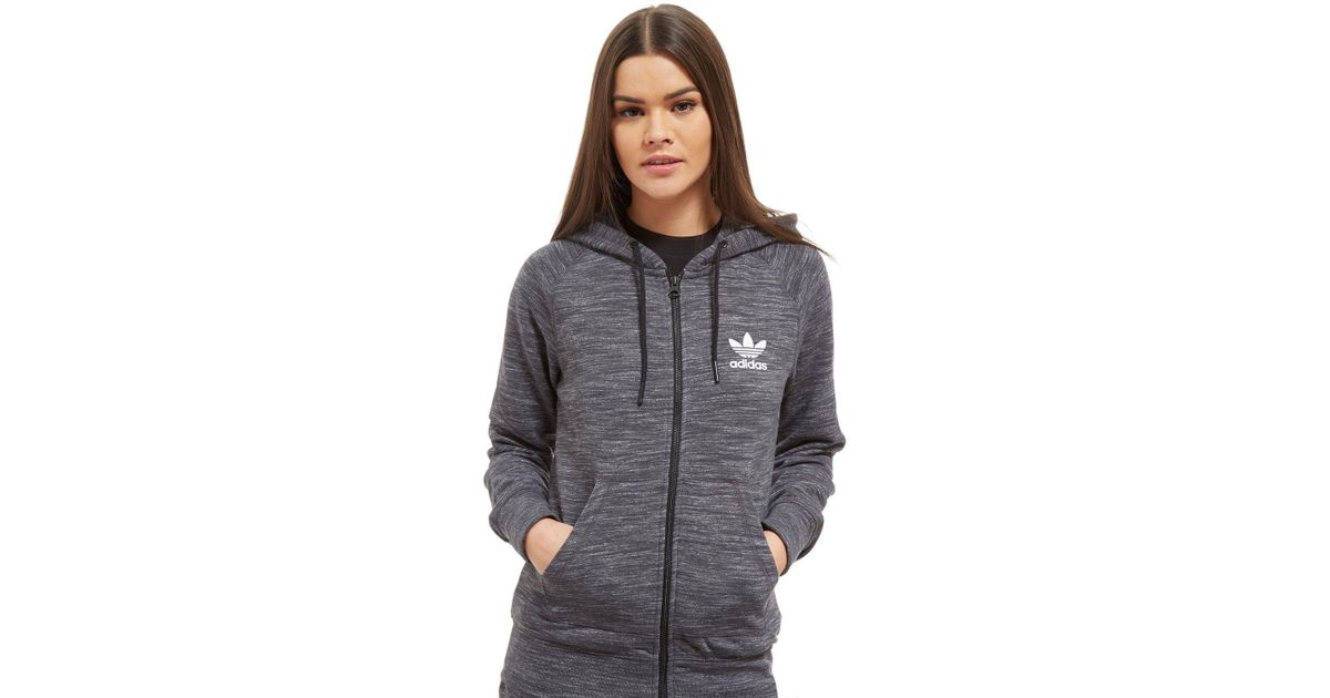 adidas originals premium spacedye full zip hoodie