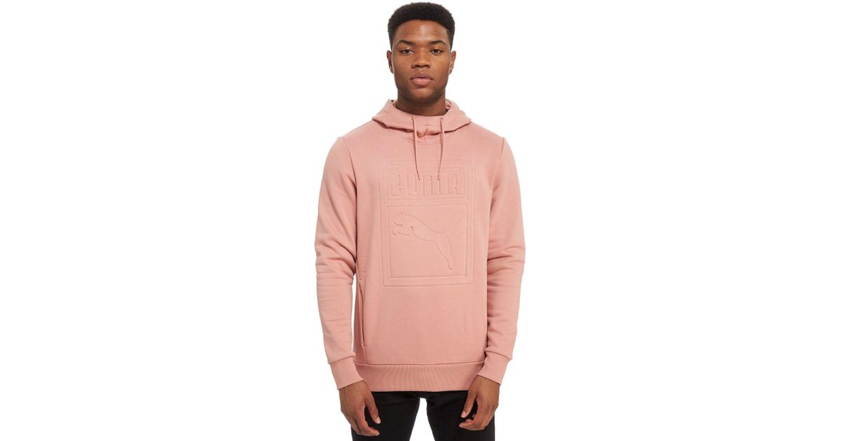 pink puma hoodie