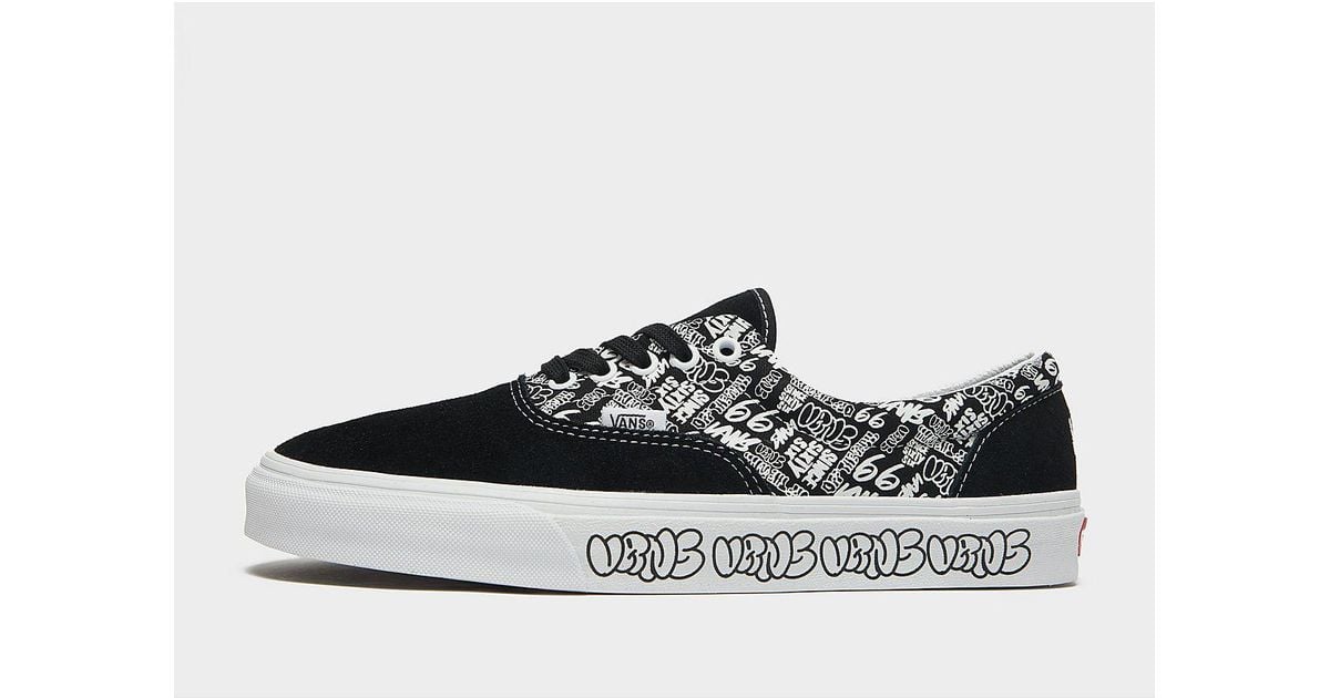 Vans Canvas Era Graffiti in Black/Black (Black) for Men Lyst UK