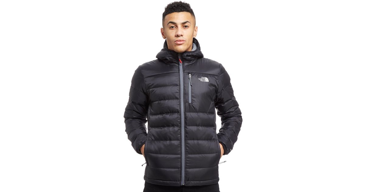 north face black puffa coat